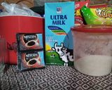 Foto langkah ke 1 dari resep Dalgona anti gagal.