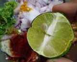 A picture of step 2 of Jackfruit seed cutlet.
