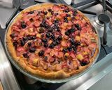 Une image de l'étape 13 de Tarte rhubarbe cassis.