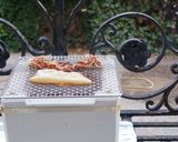 A picture of step 2 of Grilled squid in Japanese taste.