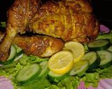 A picture of step 6 of Lahori Chargha 🍗🍗🍗.