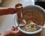 A picture of step 1 of Sabudana Wafers.