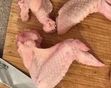 A picture of step 1 of Chicken wings Karaage (crispy fried chicken wings) - Japanese.