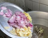 Gambar langkah 2 resipi Bubur Lambuk Daging.
