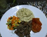 Foto langkah ke 8 dari resep Saikoro Panggang Mashed Potato.