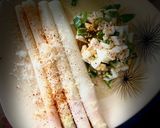 Une image de l'étape 3 de Asperges gratinées.