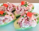 Foto del paso 1 de la receta: Palta rellena de pollo