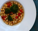 Foto del paso 2 de la receta: Garbanzos con brócoli, receta vegetariana y casera