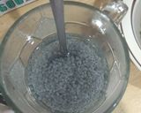 Hình bước làm 3 của món Chè hột é, đười ươi