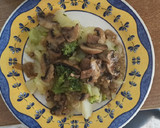 Foto del paso 3 de la receta: Brócoli con patatas y salsa de champiñones