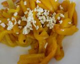 A picture of step 2 of Roasted pepper salad.