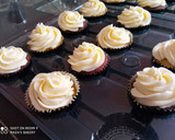 A picture of step 3 of Vanilla Cupcakes with Cream Cheese and Butter Frosting 🧁.