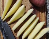 Foto del paso 1 de la receta: Papas rojas rústicas al pimentón