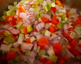 Foto del paso 1 de la receta: Sopa de lentejas con pimiento