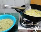 A picture of step 3 of Green Gram and Yellow Lentils with Spring Onion Pakoras.