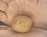 A picture of step 3 of Aloo tikki.