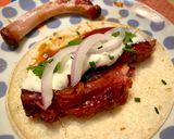 Foto del paso 8 de la receta: Tacos de Costilla con Raita de Aceitunas (Dabiz Muñoz, Diverxo)