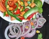 A picture of step 16 of Golden chicken with veggies.