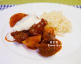 匈牙利牛肉附奶油飯的食譜步驟5照片