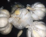A picture of step 1 of Garlic paste.