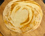 A picture of step 5 of Achari Paratha.