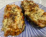 Foto del paso 8 de la receta: Berenjena rellena de pollo (Thermomix)