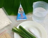 Foto langkah ke 1 dari resep Lupis Saus Durian.