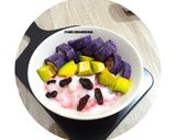 Foto langkah ke 6 dari resep Es pisang ubi ungu.