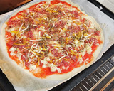 Foto del paso 3 de la receta: Pizza de Carne picada y Tocino ibérico