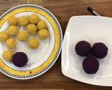 Hình bước làm 5 của món Bánh khoai lang tím nhân đậu xanh