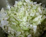 A picture of step 1 of Veggieee maggieee.