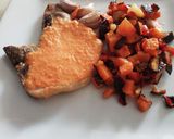 Foto del paso 6 de la receta: Carne al horno con verduras y pasta: tres platos en una receta