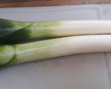 Foto langkah ke 2 dari resep Leek Puree with Baked Vis (Puree daun prei dan Ikan Alaska).