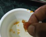 A picture of step 3 of Til chikki.
