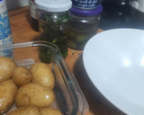 Foto del paso 3 de la receta: Ensalada de verano: patata, atún, perejil picado, ajo y aceite