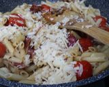 Foto del paso 8 de la receta Macarrones picantes con jamón ibérico
