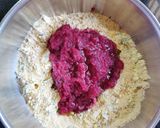 A picture of step 4 of Savoury Beetroot Pancakes / Beetroot Chilla.