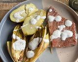 Foto del paso 5 de la receta: Atún Rojo con Endivia a la Plancha, Patata Hervida y Salsa de Kéfir!!!