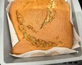 Foto del paso 5 de la receta: Bizco-blondie de manzana y canela con cobertura de queso crema en freidora de aire