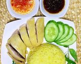 Hình bước làm 4 của món Cơm Gà Luộc