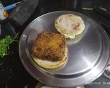 A picture of step 5 of Paneer Tikki or Patti for Burger.
