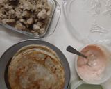 A picture of step 3 of Chicken paratha rolls.