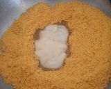 A picture of step 3 of Mohanthal.