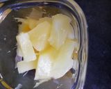 Une image de l'étape 2 de Verrine crème de citron, ananas et quatre quarts.