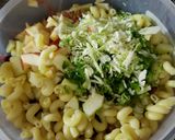 A picture of step 3 of Creamy Chicken Macaroni Salad.