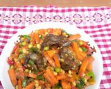A picture of step 2 of Beef Chakala.