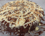 Foto del paso 5 de la receta: Tarta kit-kat con obleas muy fácil y rápida