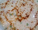 A picture of step 4 of Alu matar raita 🥔.
