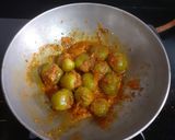 A picture of step 3 of Gumberry veggies.