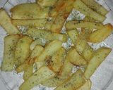 Foto del paso 2 de la receta: Huevos fritos con colchón de arvejas gratinado!!